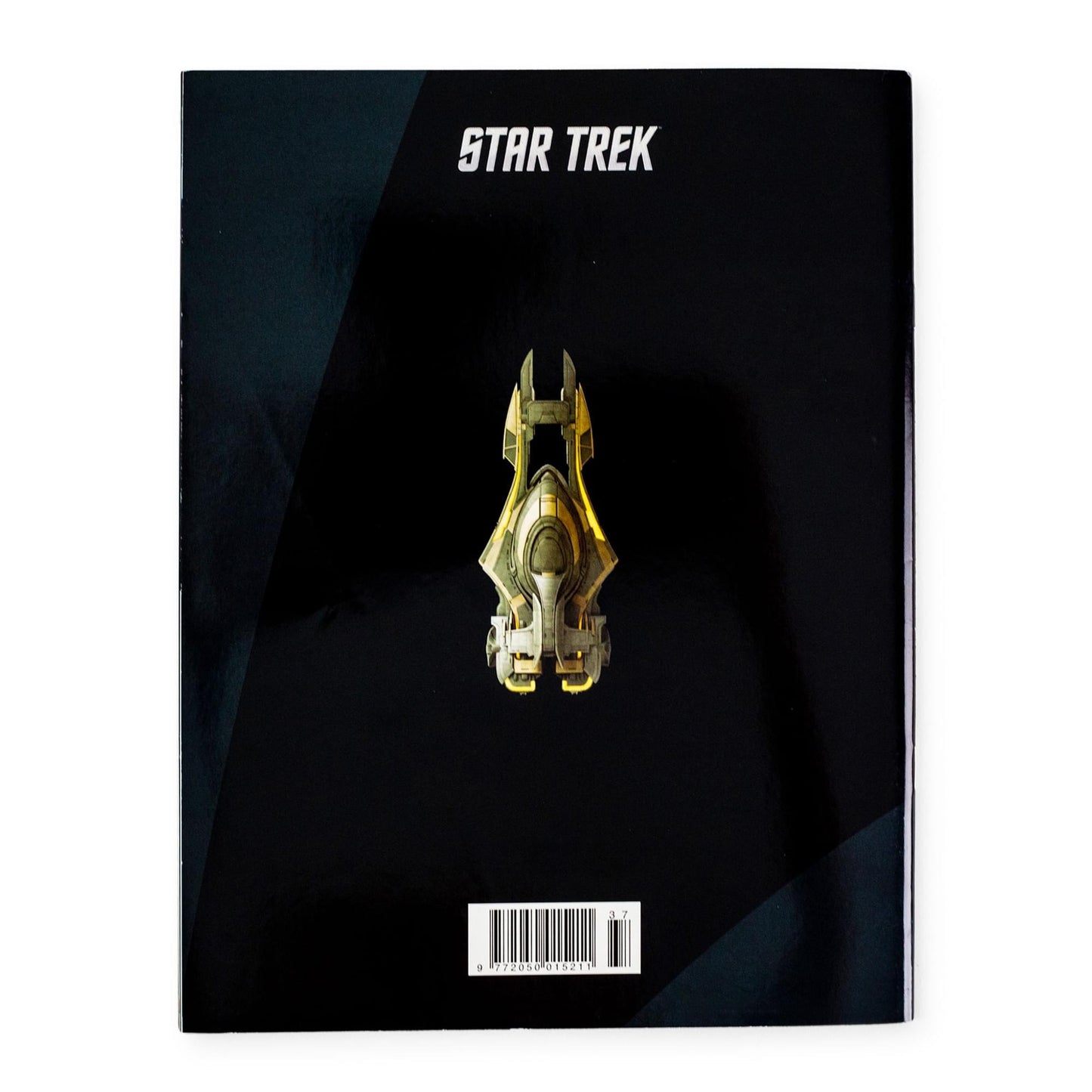 Back cover of the Star Trek Official Starships Magazine displaying publisher branding and collection series details