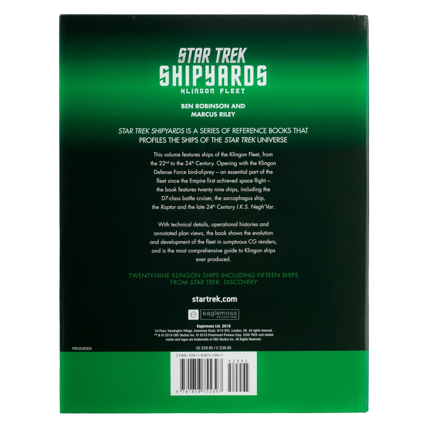 Stacked view of the Star Trek Shipyards volume alongside other franchise reference literature