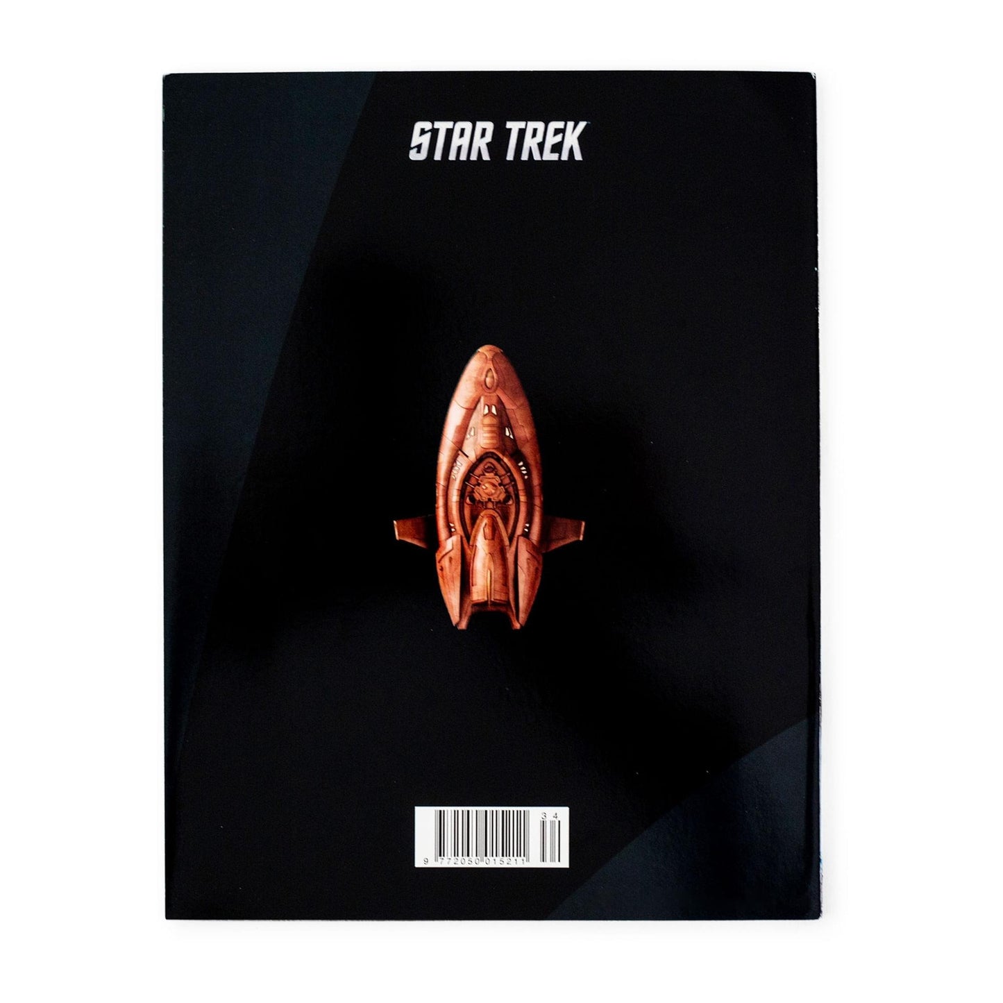 Back cover of the Star Trek Vulcan Survey Ship magazine with official publishing details