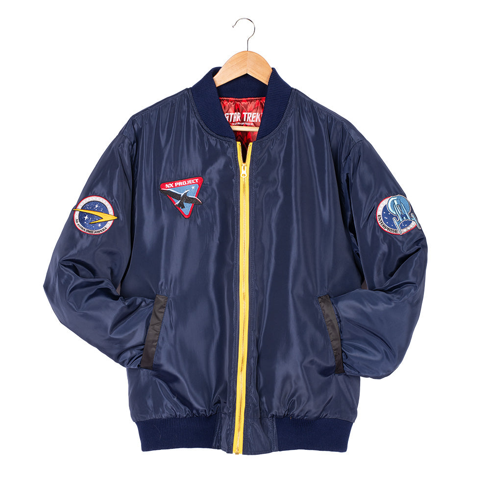Star Trek: Enterprise Semper Exploro Bomber Jacket