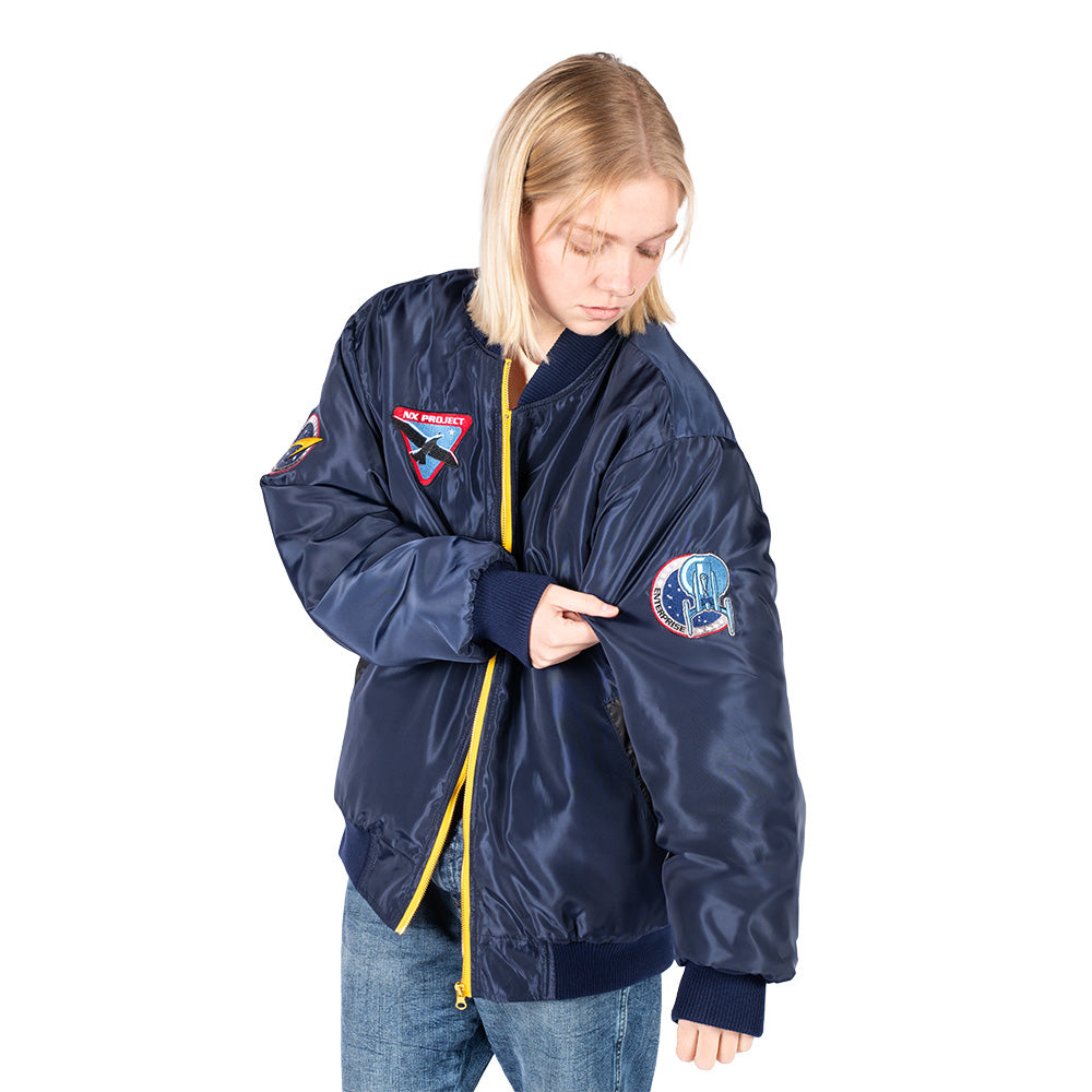 Star Trek: Enterprise Semper Exploro Bomber Jacket