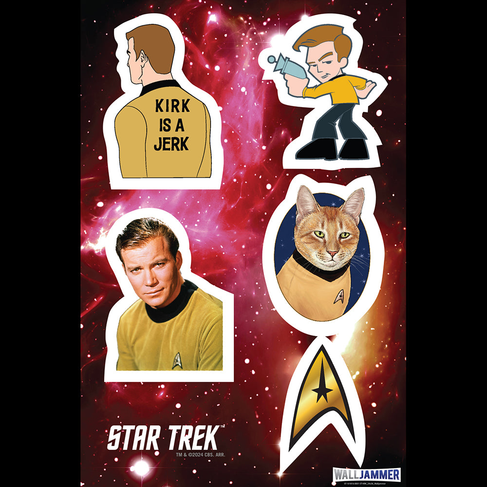 Star Trek: The Original Series Kirk Wall Decals