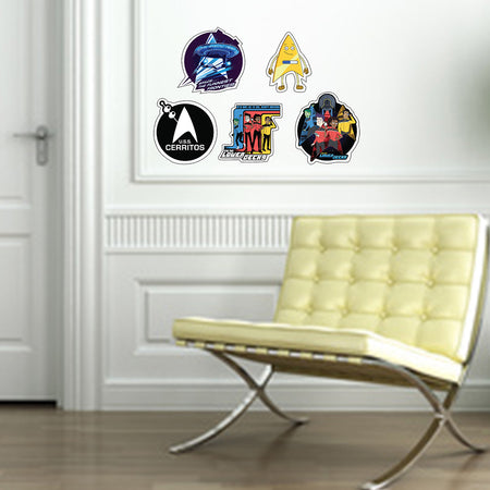 Star Trek: Lower Decks Wall Decals