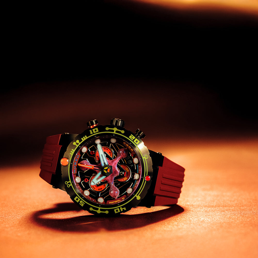 Nubeo Opportunity Chronograph Star Trek: First Contact Day Limited Edition Brown Watch