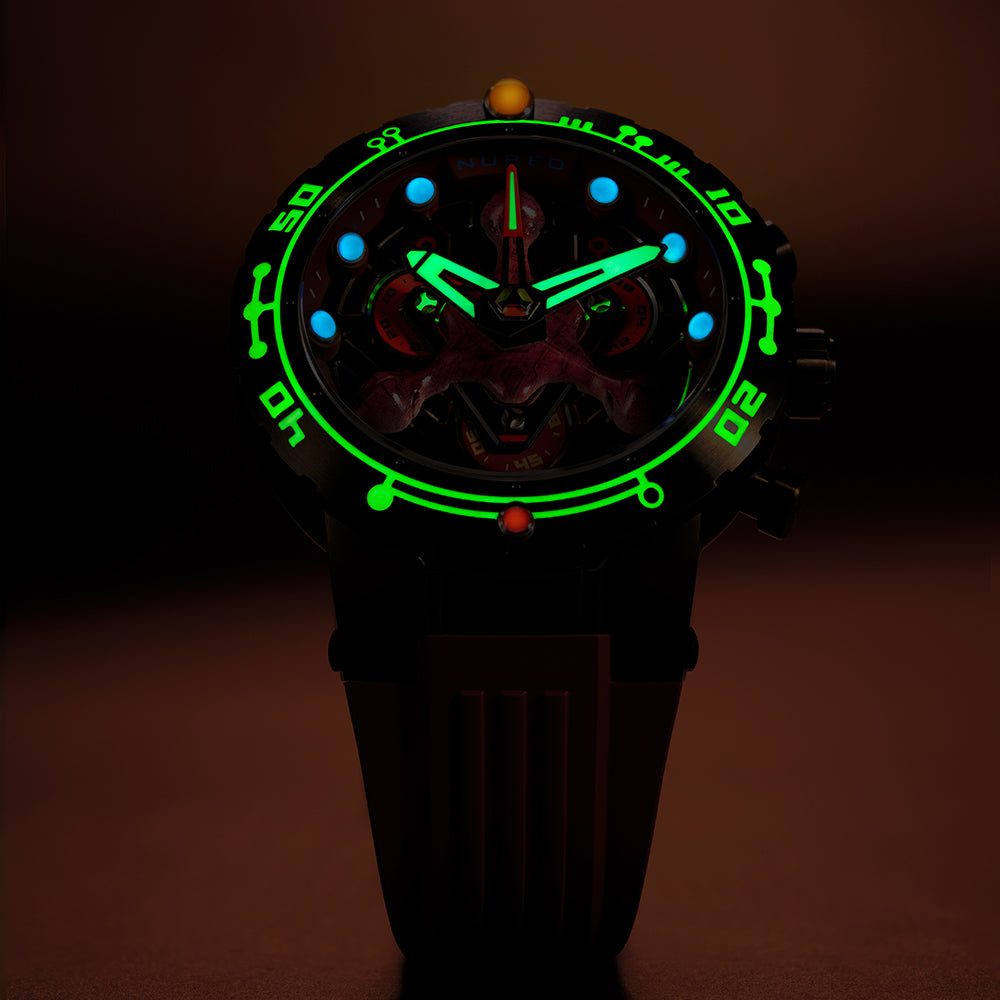 Nubeo Opportunity Chronograph Star Trek: First Contact Day Limited Edition Brown Watch