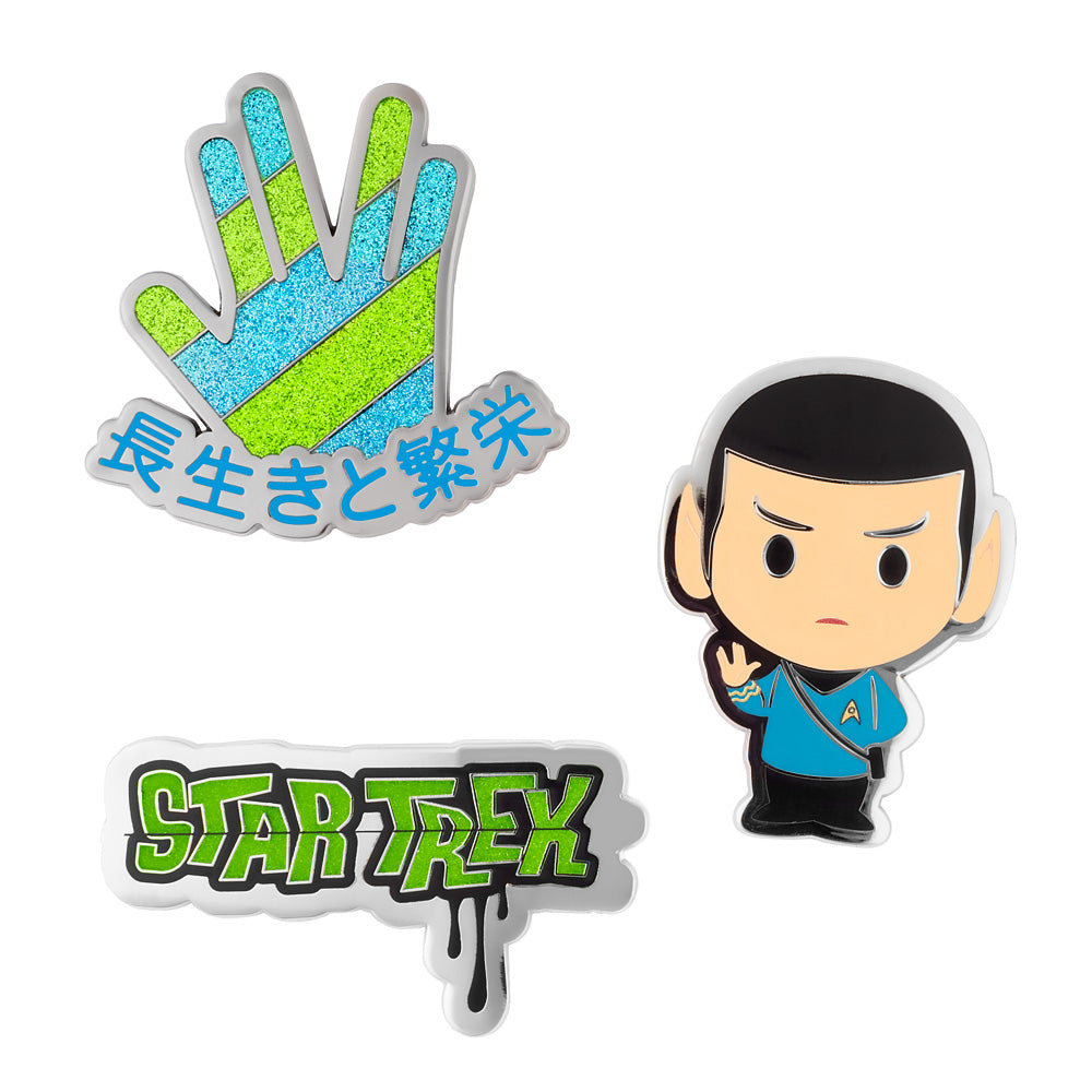 Star Trek: The Original Series Spock Collectors 3 Pin Set