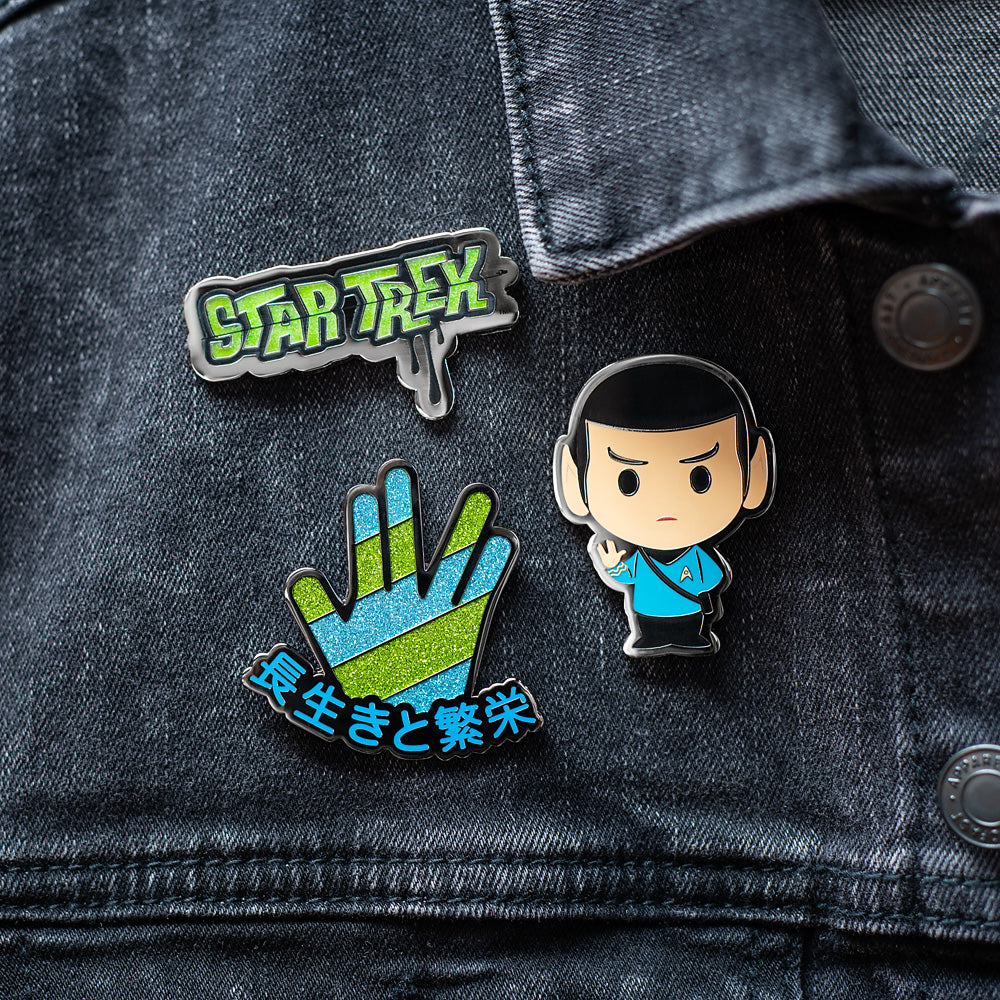 Star Trek: The Original Series Spock Collectors 3 Pin Set