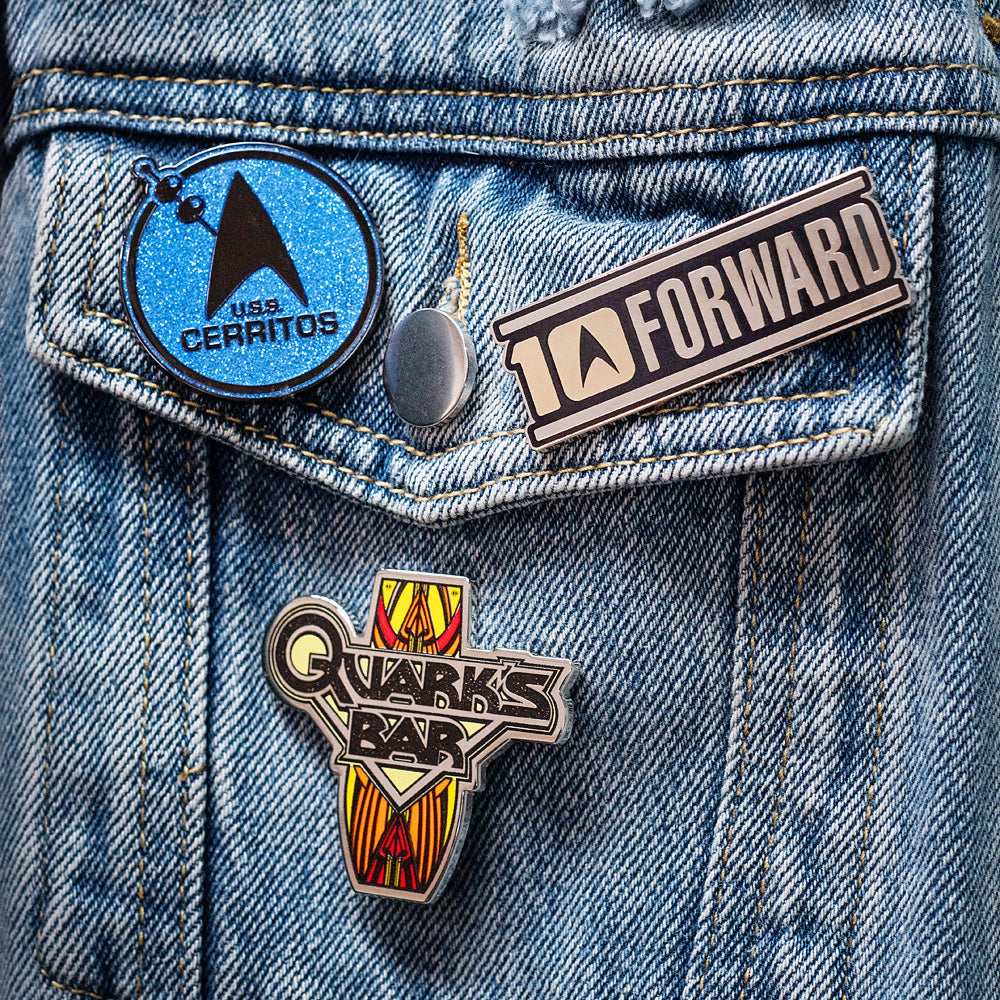 Star Trek The Bars of Star Trek Collectible 3 Pin Set