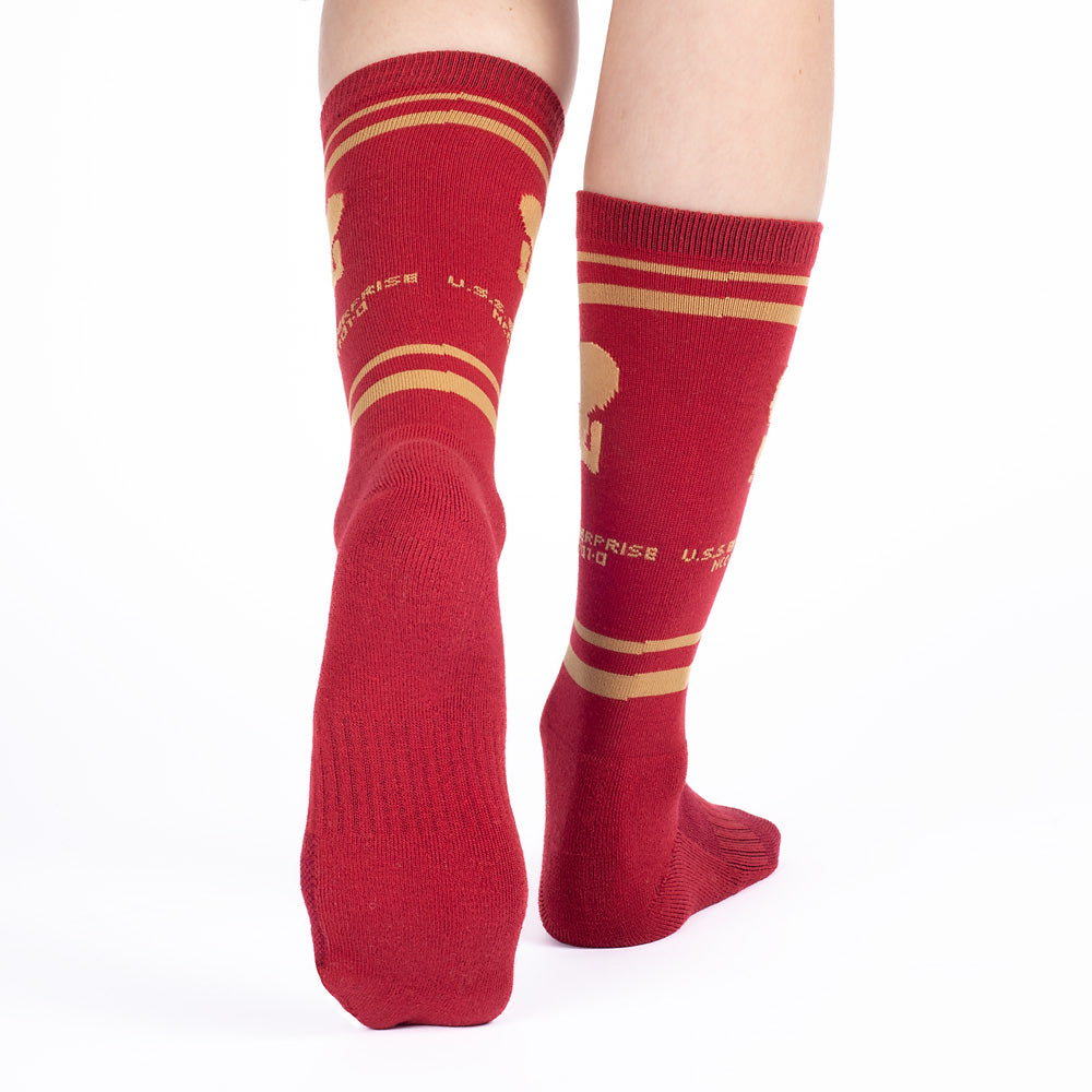 Star Trek: The Next Generation U.S.S. Enterprise NCC-1701-D Socks