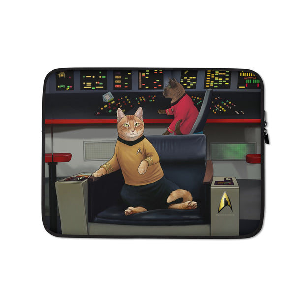 Star Trek: The Next Generation Crew Cats Seat Laptop Sleeve
