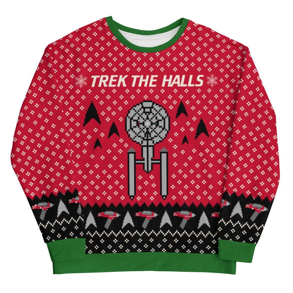 It Snow Weihnachtspullover Herren Star Trek Festive Sweater