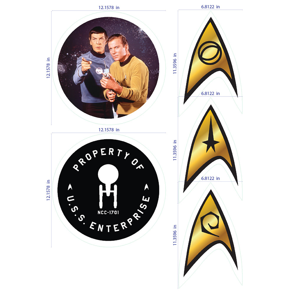 Star Trek: The Original Series Wall Decals
