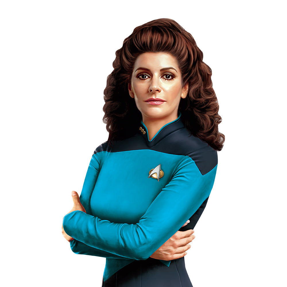 Star Trek: The Next Generation Deanna Troi Life-Sized Cardboard Cutout Standee