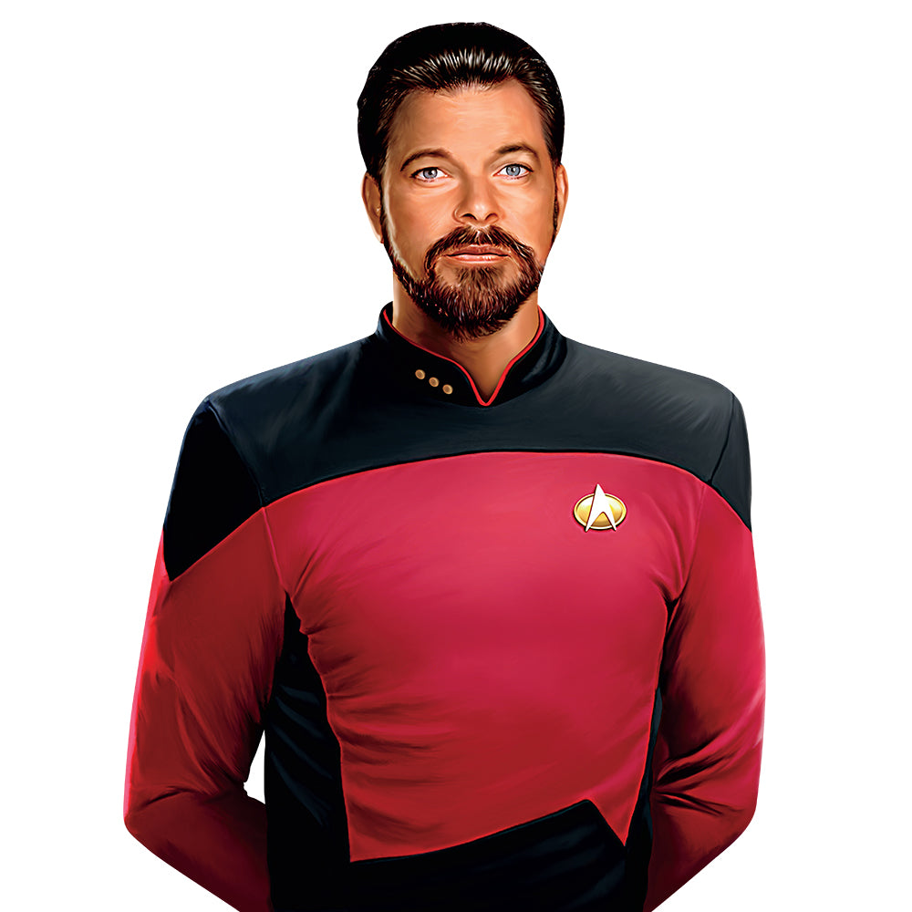 Star Trek: The Next Generation Commander Riker Life-Sized Cardboard Cutout Standee