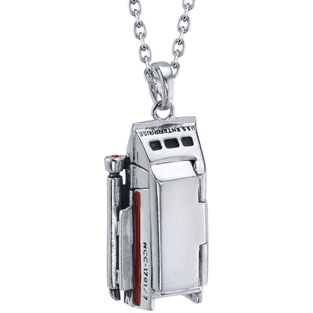 Star Trek x RockLove Galileo Shuttlecraft Necklace in sterling silver