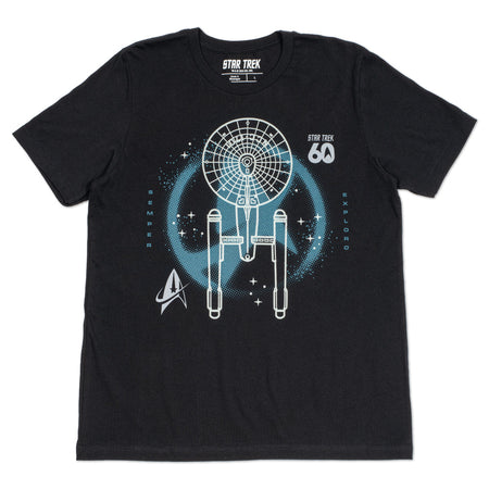 Star Trek 3D T-Shirt Enterprise 60th Anniversary