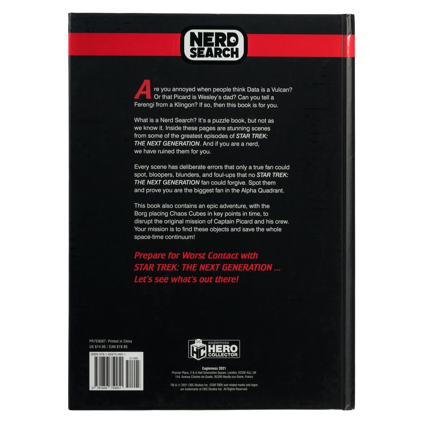 Angled side view of the paperback book showing spine details and high-quality print finish
