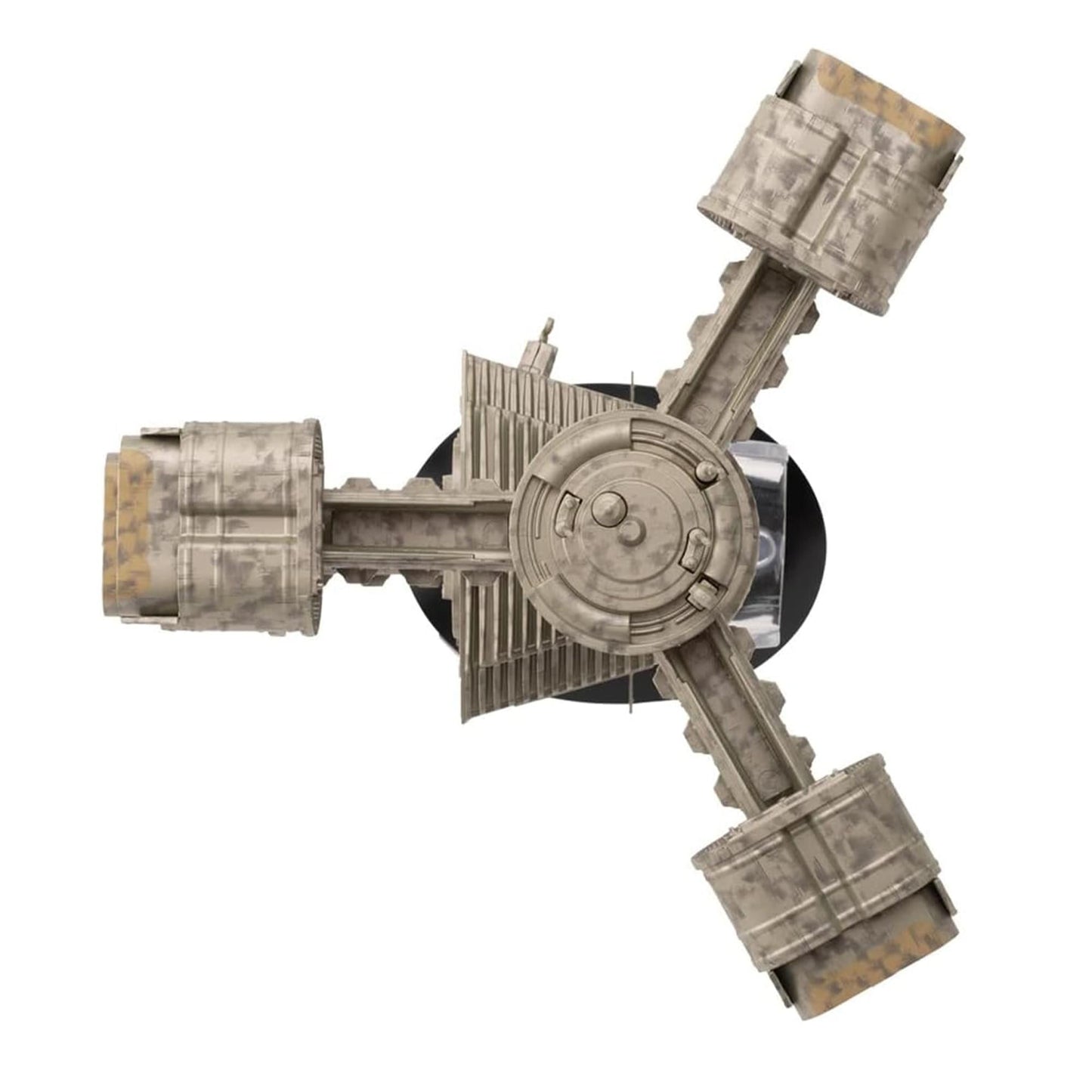 Packaging box art for the Eaglemoss Star Trek Gokor Orbital Facility collectible replica