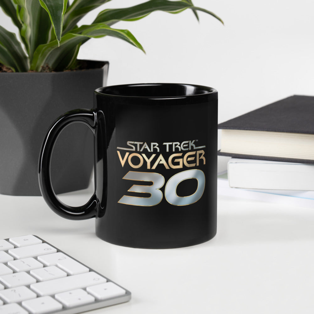 Star Trek: Voyager 30th Anniversary Logo Mug