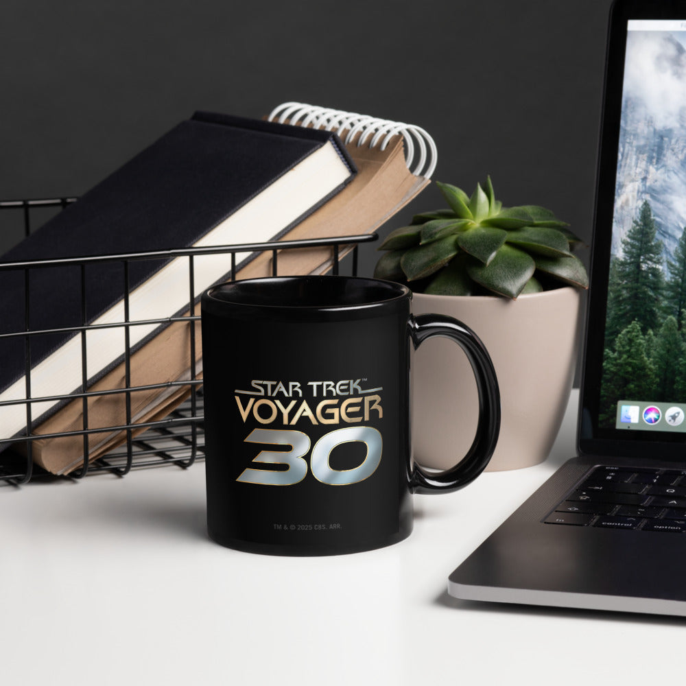 Star Trek: Voyager 30th Anniversary Logo Mug