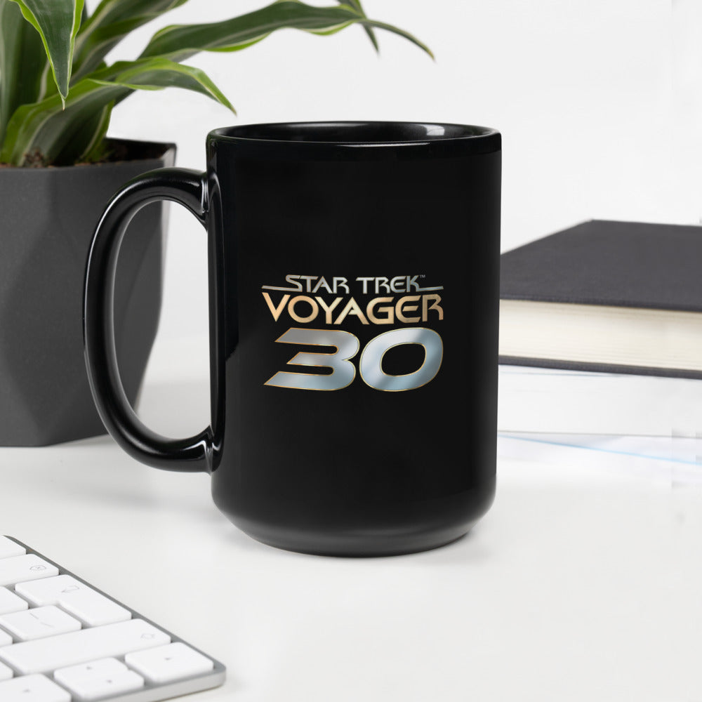 Star Trek: Voyager 30th Anniversary Logo Mug