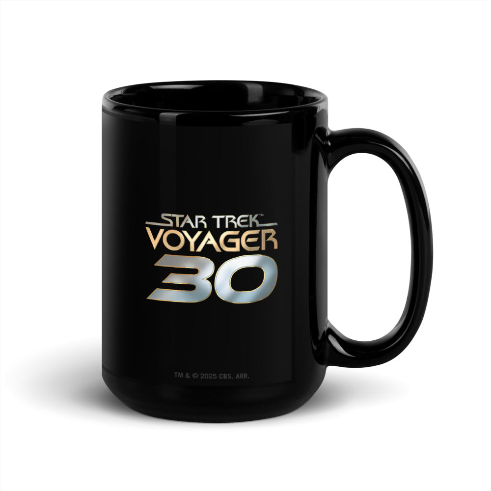 Star Trek: Voyager 30th Anniversary Logo Mug