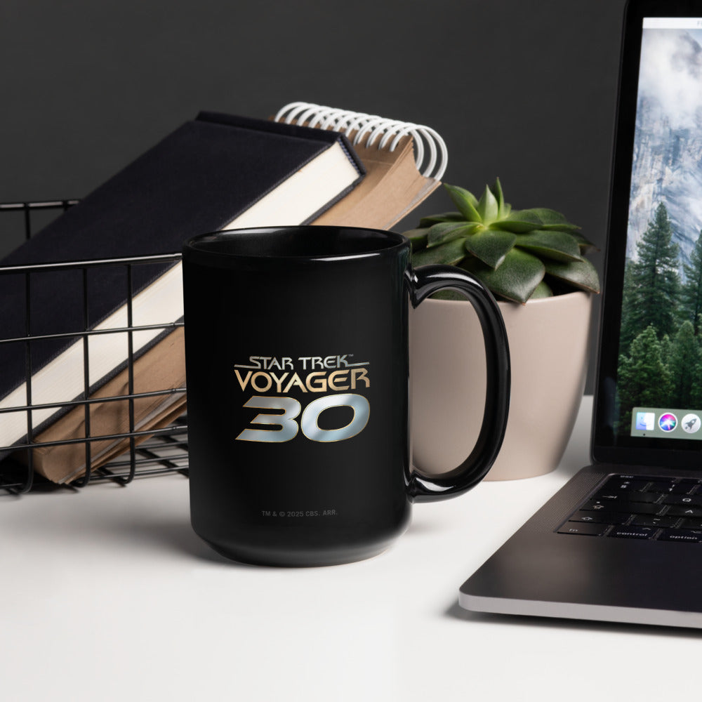 Star Trek: Voyager 30th Anniversary Logo Mug