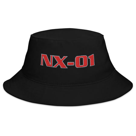 Star Trek: Enterprise NX-01 Embroidered Bucket Hat Black