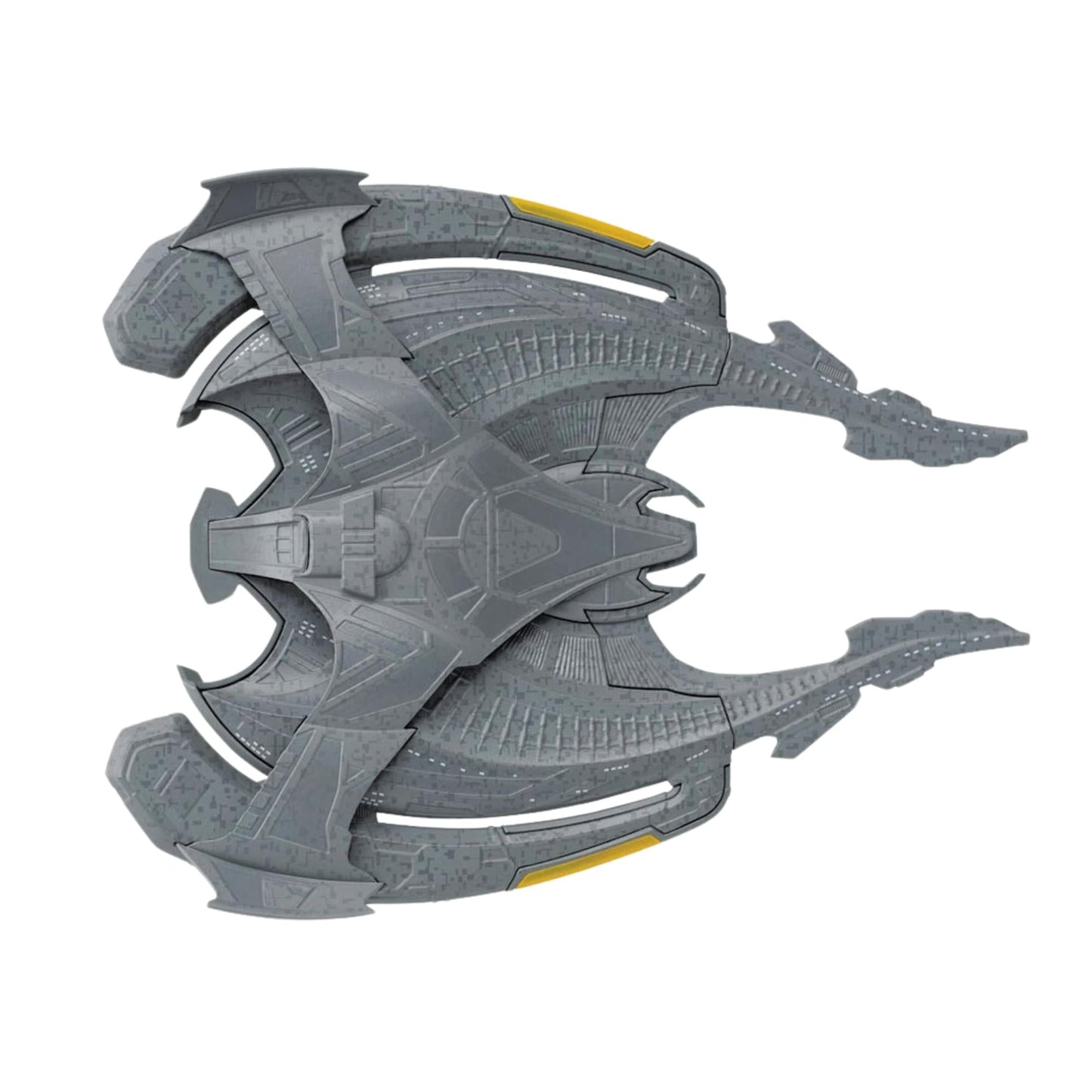 Packaging box showing the Eaglemoss Star Trek collection branding alongside the enclosed starship model