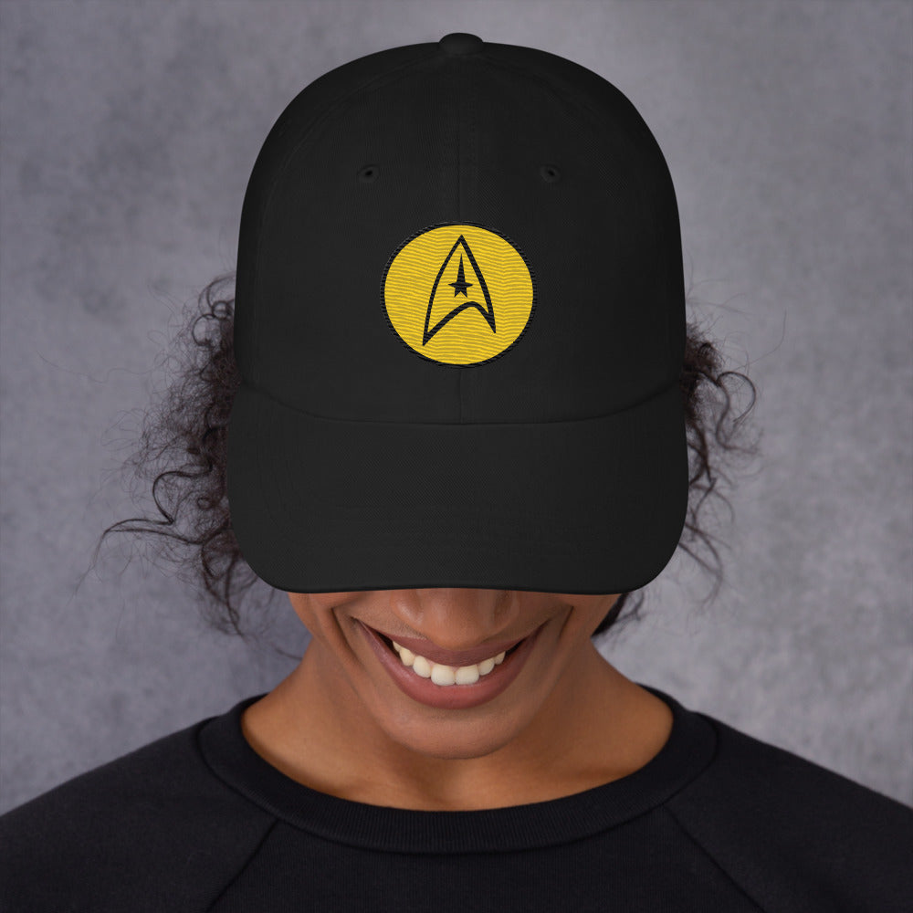 Star Trek: The Original Series Hat Embroidered Command Badge