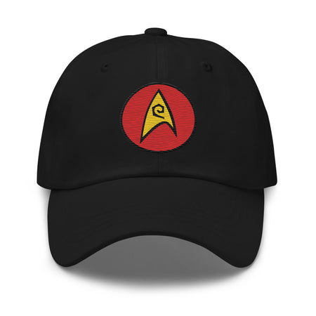 Star Trek: The Original Series Hat Embroidered Operations Badge Black