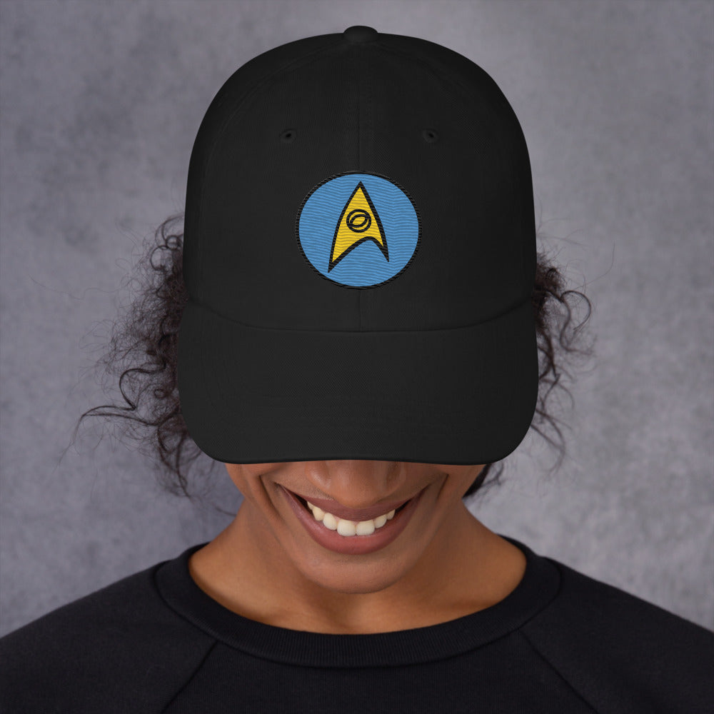 Star Trek: The Original Series Hat Embroidered Science Badge