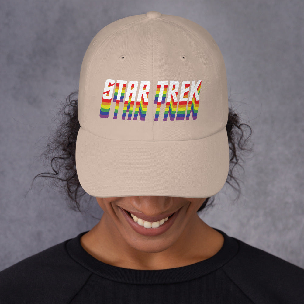 Star Trek Pride Logo Classic Dad Hat