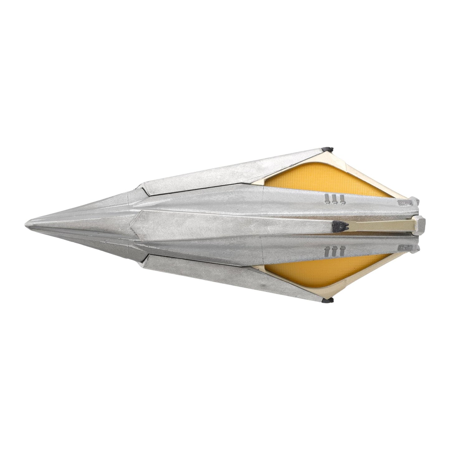 Full-scale studio lighting view of the complete Eaglemoss Star Trek starship model
