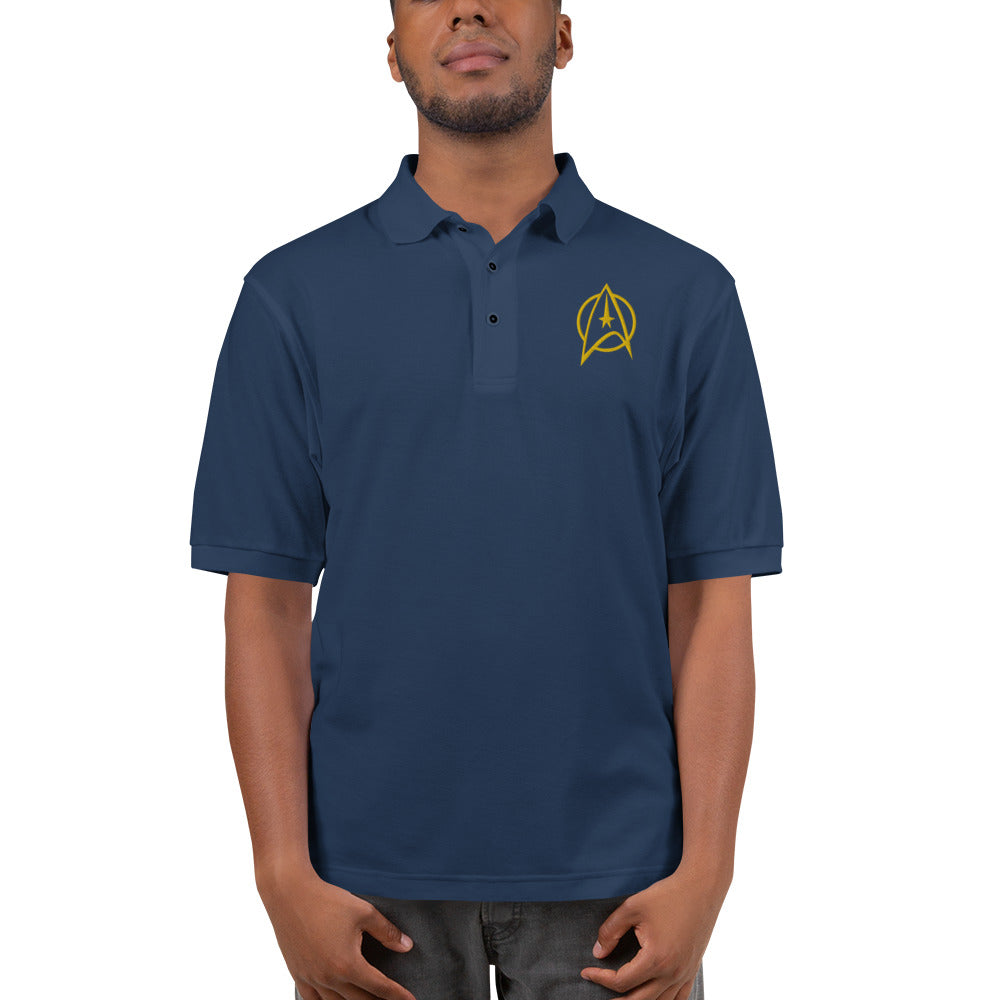 Star Trek: The Original Series Delta Embroidered Polo Shirt