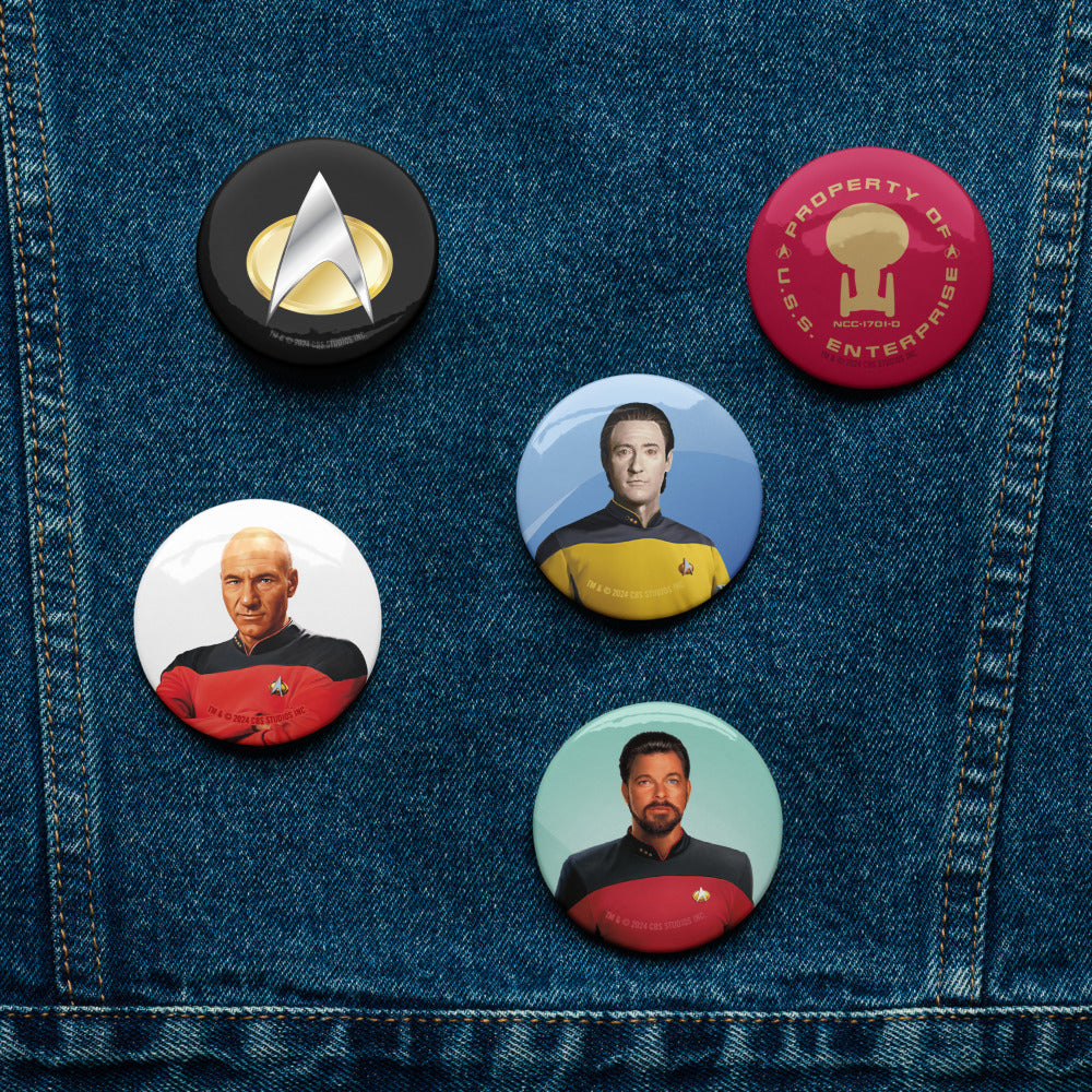 Star Trek: The Next Generation Pin Set