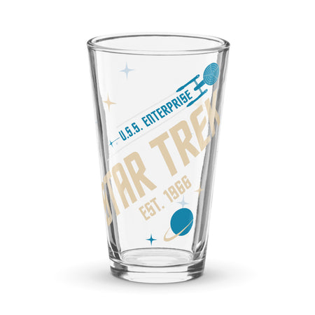 Star Trek Star Trek Pint Glass Est. 1966 Shaker Pint Glass