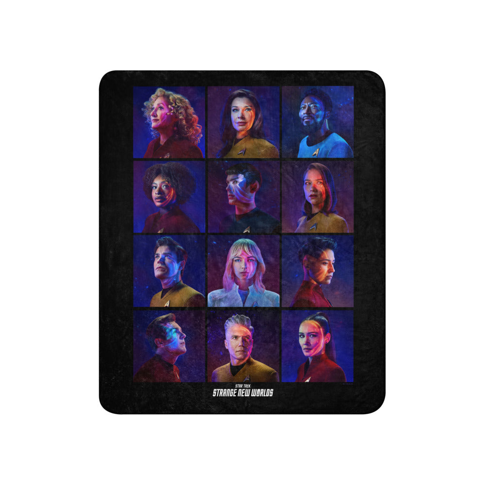 Star Trek: Strange New Worlds Season 3 Premium Sherpa Blanket