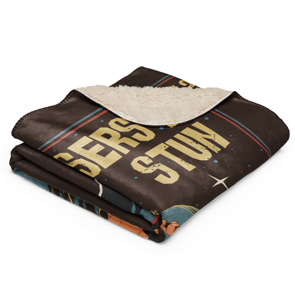 Star Trek: The Original Series Phasers To Stun Premium Sherpa Blanket