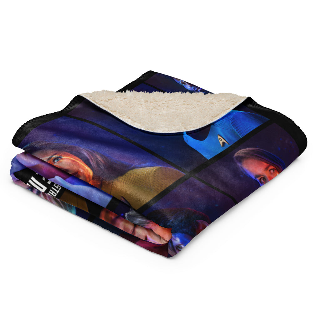 Star Trek: Strange New Worlds Season 3 Premium Sherpa Blanket