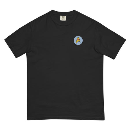 Star Trek: Discovery T-Shirt Embroidered Medical Badge Black