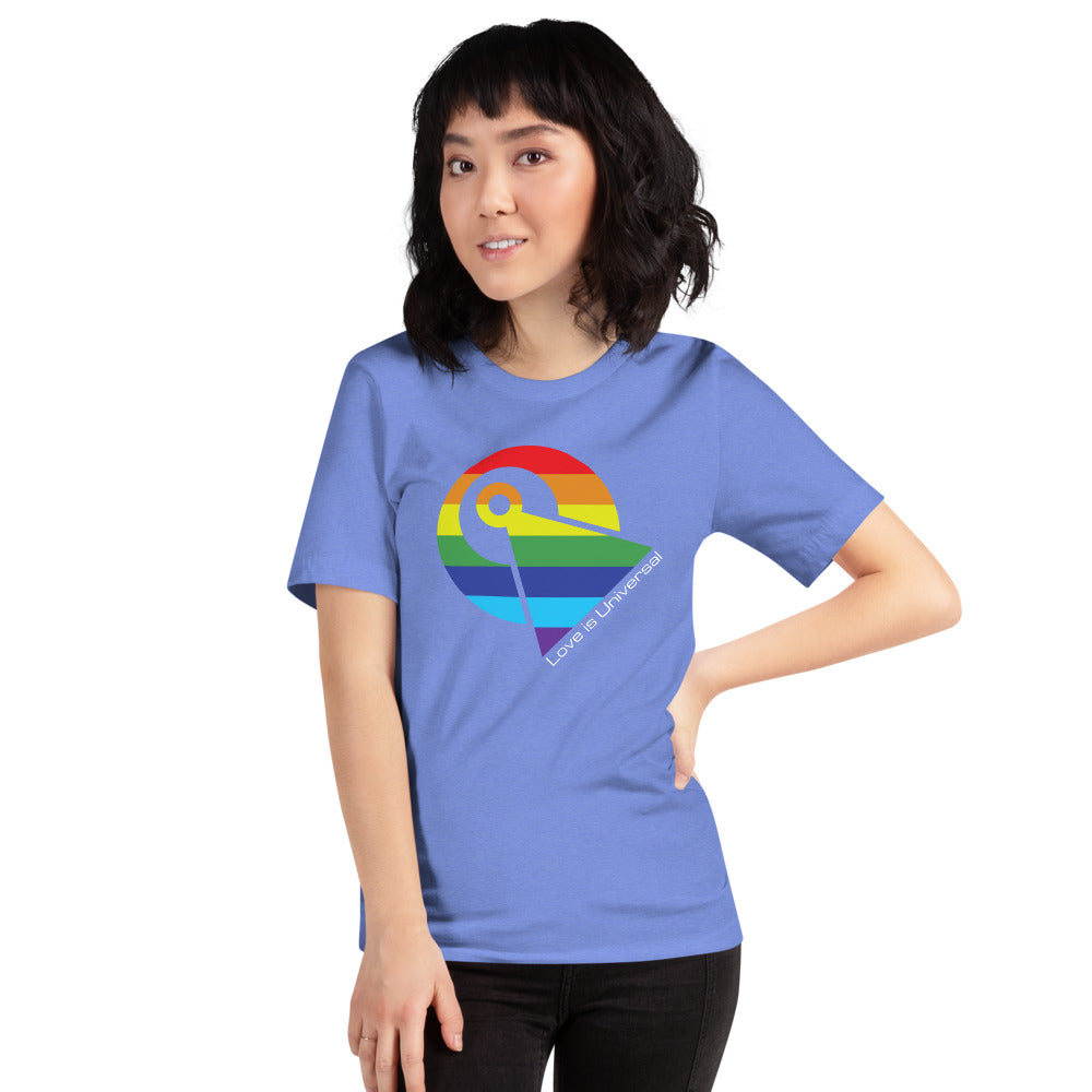 Star Trek Pride Love Is Universal Adult Short Sleeve T-Shirt