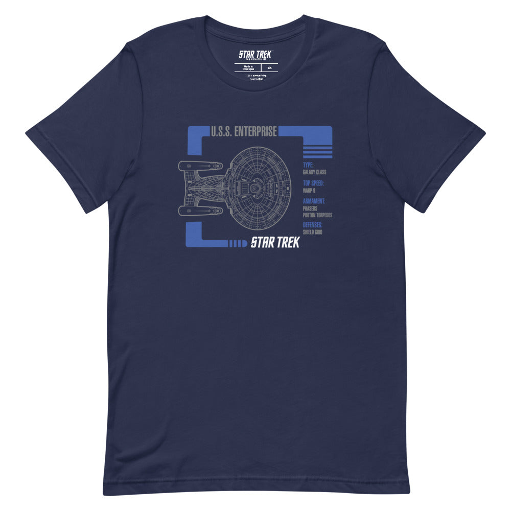 Star Trek NCC-1701 Multicolore - Abbigliamento T-shirt & Polo Star Trek NCC-1701 Multicolore - Abbigliamento T-shirt & Polo