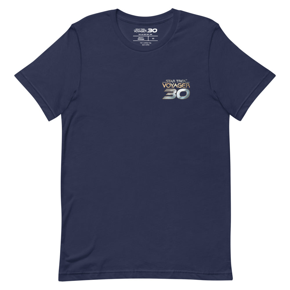 Star Trek: Voyager 30th Anniversary Logo Unisex T-Shirt