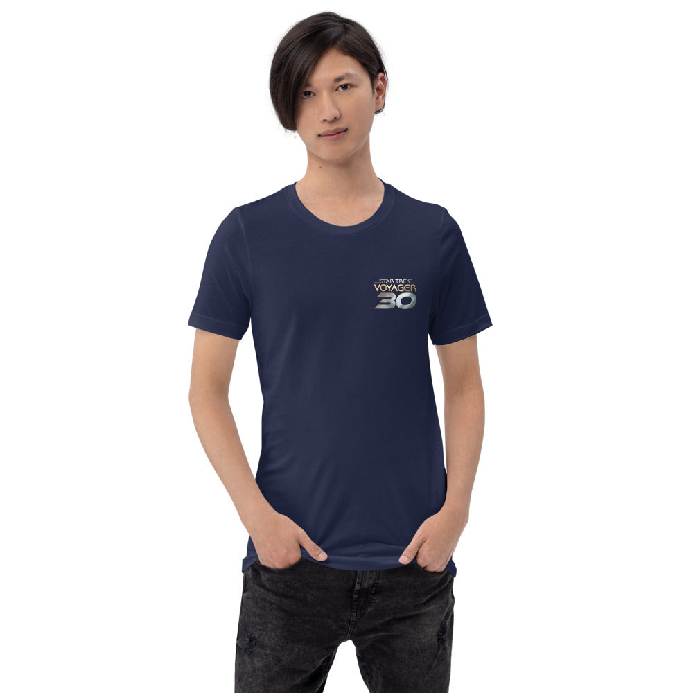 Star Trek: Voyager 30th Anniversary Logo Unisex T-Shirt