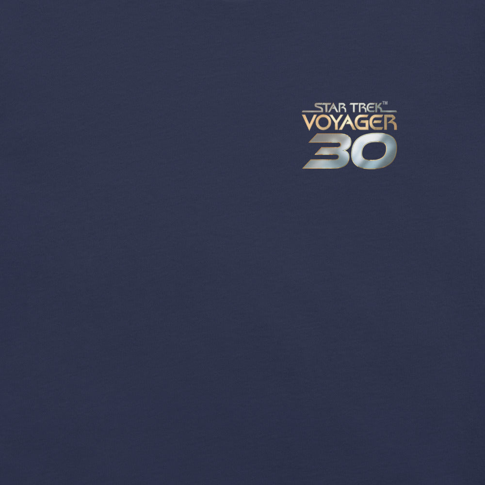 Star Trek: Voyager 30th Anniversary Logo Unisex T-Shirt