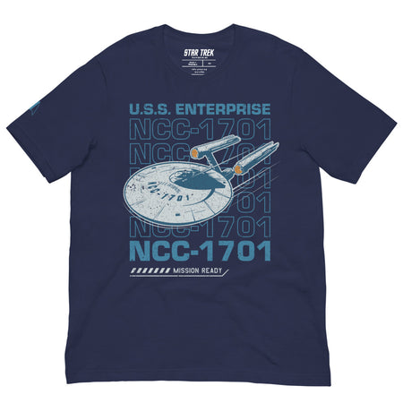 Star Trek U.S.S. Enterprise T-Shirt Mission Ready