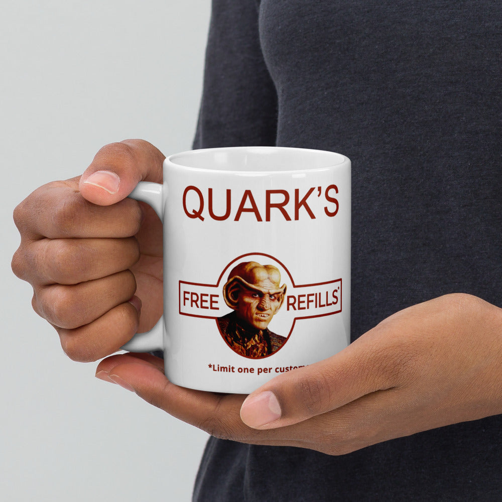 Star Trek: Deep Space Nine Quark's Inspired White Mug