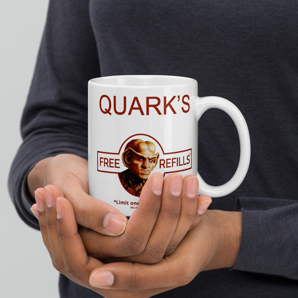 Star Trek: Deep Space Nine Quark's Inspired White Mug