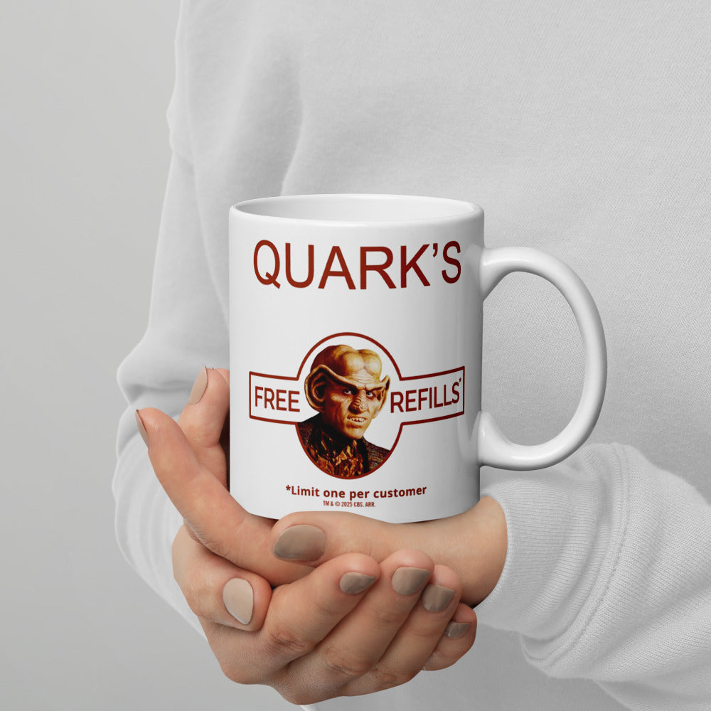 Star Trek: Deep Space Nine Quark's Inspired White Mug